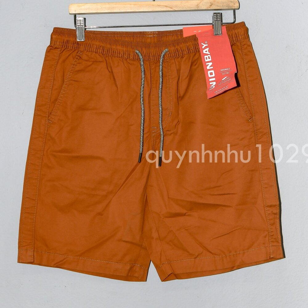 Unionbay Men's Pull On Short in cowboy boot colors - Picture 2 of 7
